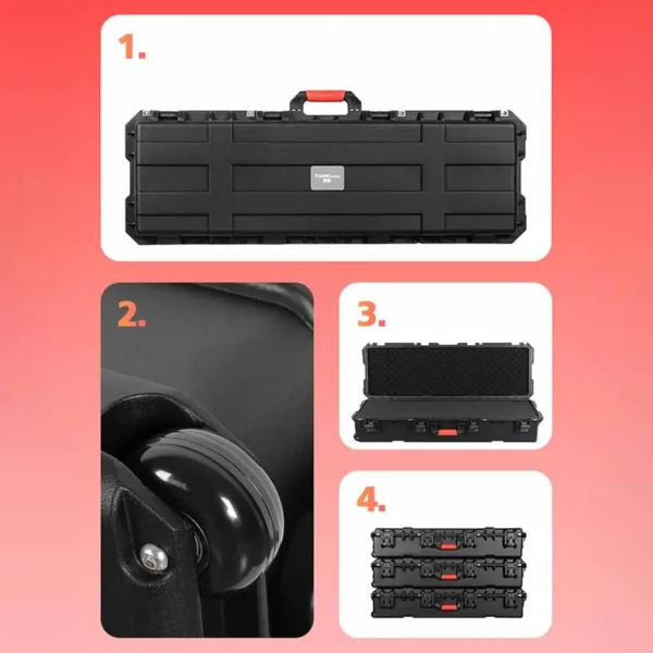 OEMG's Multifunctional Shockproof Gun Storage Boxes