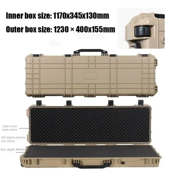 OEMG's Multifunctional Shockproof Gun Storage Boxes