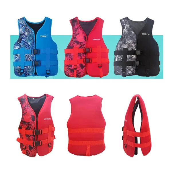 OULYLAN's Rafting Neoprene Life Vest for Fishing and Rafting