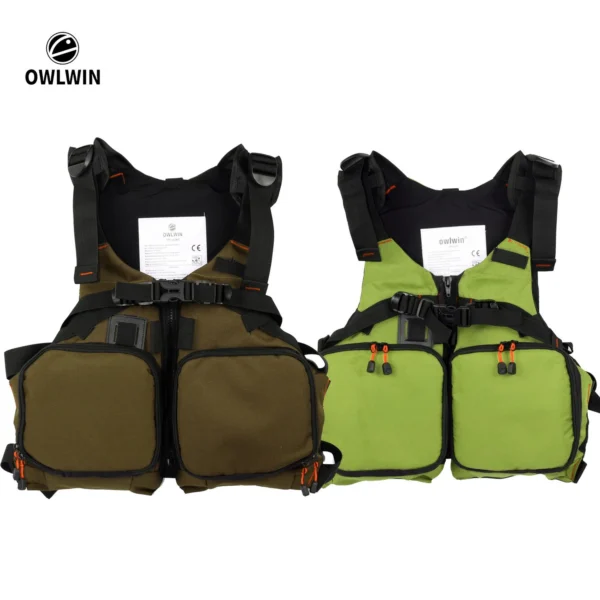 OWLWIN's Fly fishing kayak Life Vest