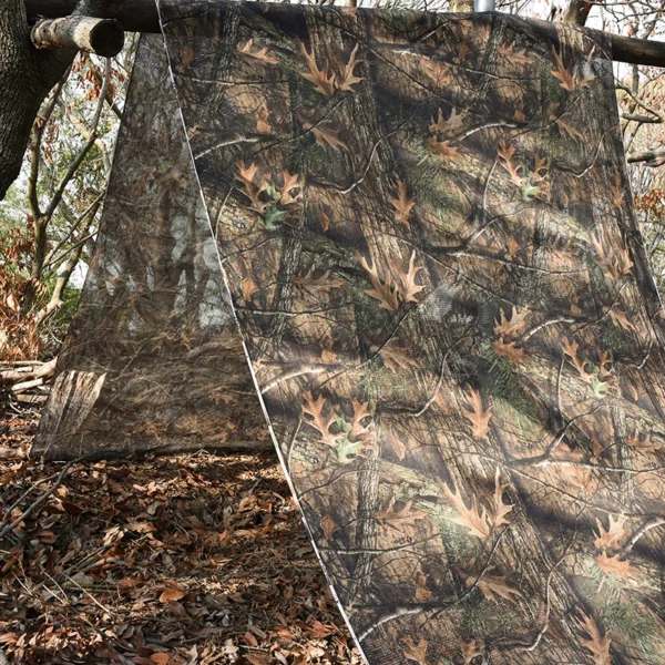 PERROQUET's Camouflage Netting 59" W 1.5m Hunting Blind