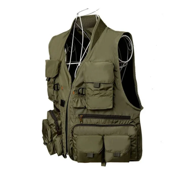 Quick Dry Fishing Vest Multi Pockets