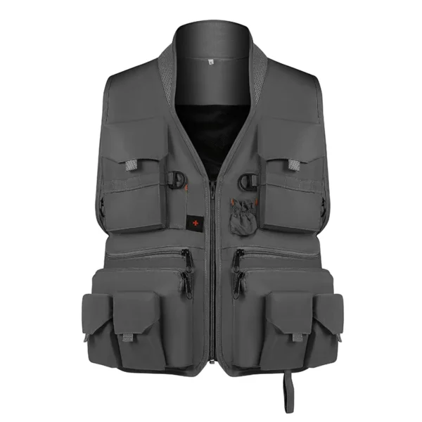 Quick Dry Fishing Vest Multi Pockets