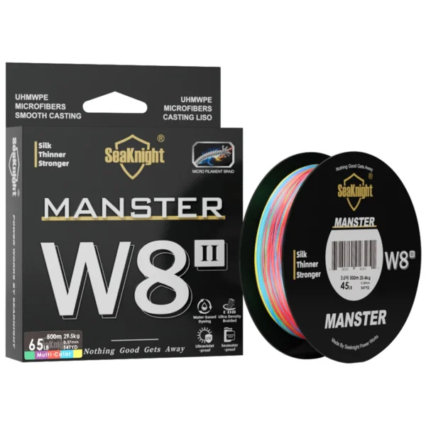 SeaKnight MONSTER/MANSTER W8 II 150M 300M 500M 8 Strands Braid Fishing Line - Image 12
