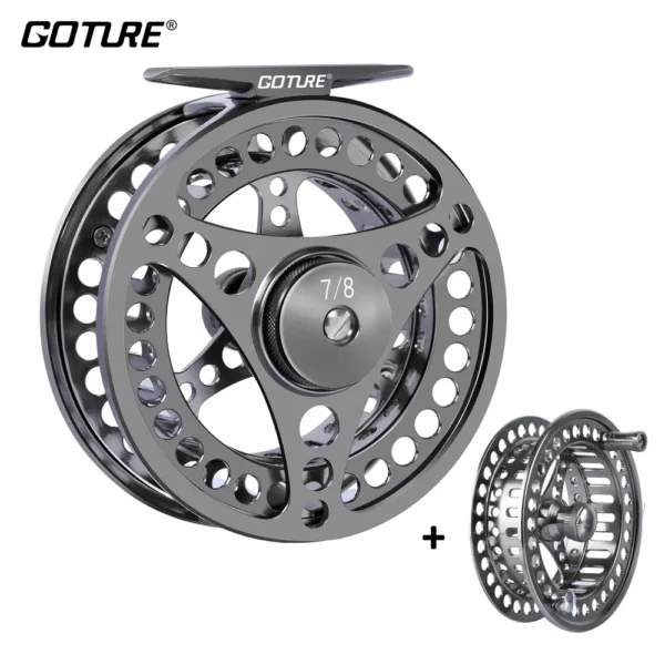 GOTURE's  Fly Fishing Reel 3/4 5/6 7/8 9/10 2+1BB Max Drag 8kg