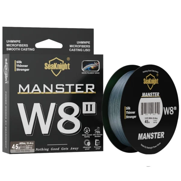 SeaKnight MONSTER/MANSTER W8 II 150M 300M 500M 8 Strands Braid Fishing Line - Image 13