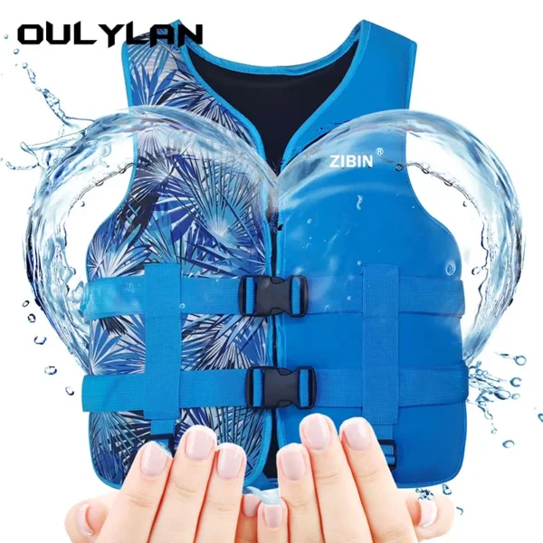 OULYLAN's Rafting Neoprene Life Vest for Fishing and Rafting - Image 3