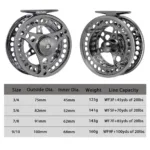 Goture 3/4 5/6 7/8 9/10 WT Fly Fishing Reels - Image 2