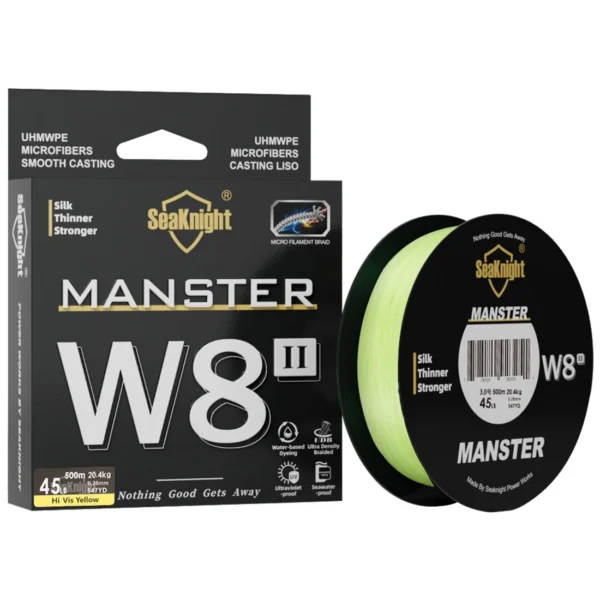 SeaKnight MONSTER/MANSTER W8 II 150M 300M 500M 8 Strands Braid Fishing Line - Image 10