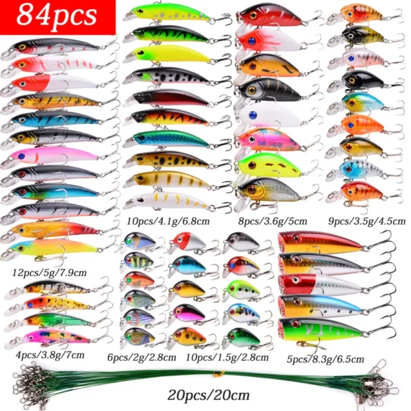 AOrace's Mixed Fishing Lure Kits
