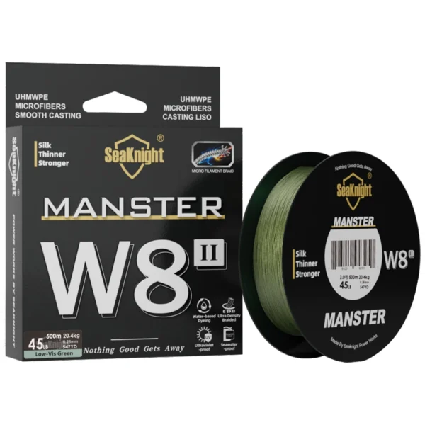 SeaKnight MONSTER/MANSTER W8 II 150M 300M 500M 8 Strands Braid Fishing Line - Image 9