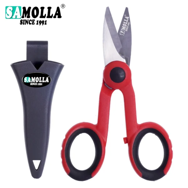 SAMOLLA's 420 Stainless Steel Fishing Scissors