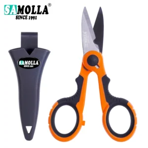SAMOLLA's 420 Stainless Steel Fishing Scissors