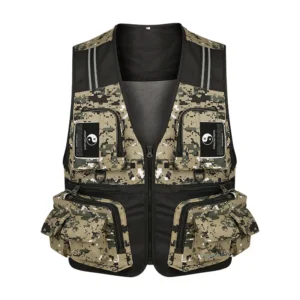 SBART's Fishing Detachable Breathable Mesh Vest with Large Pocket