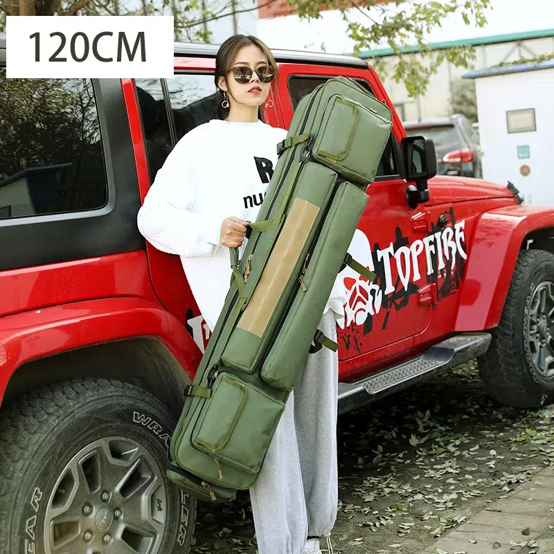 SCIONE's  Portable Fishing Rod Bag X2 layers