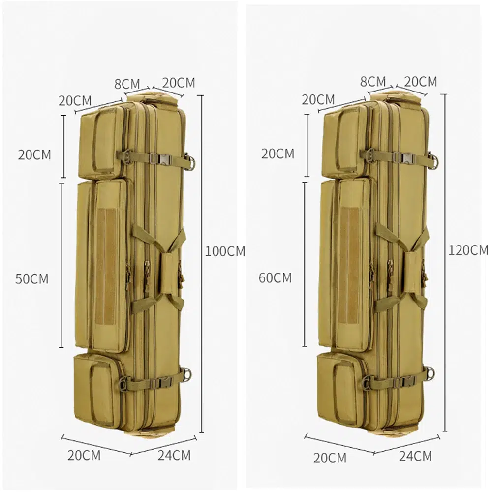 SCIONE's  Portable Fishing Rod Bag X2 layers