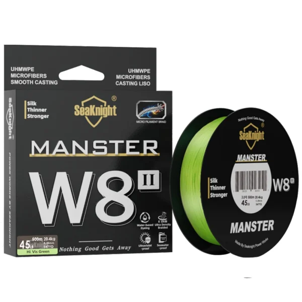 SeaKnight MONSTER/MANSTER W8 II 150M 300M 500M 8 Strands Braid Fishing Line - Image 11