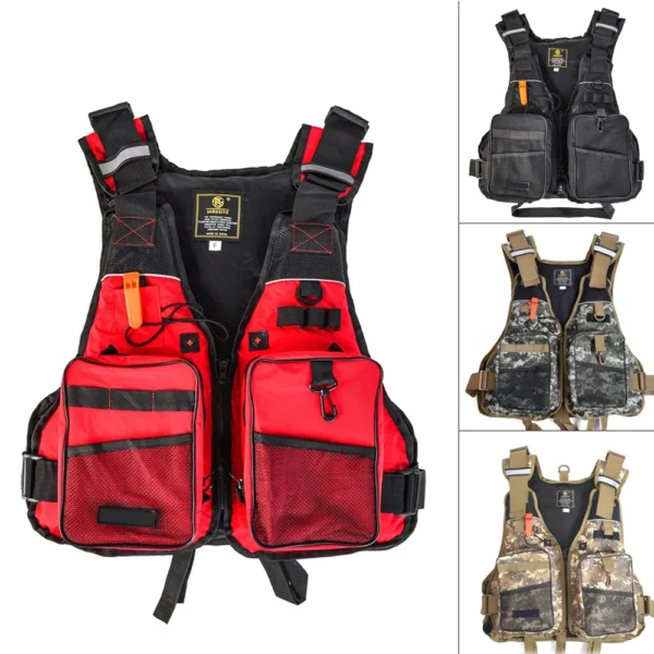 Ultralight Oxford Camouflage Fly Fishing Vest