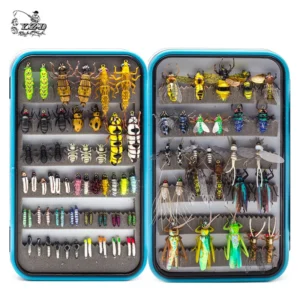 YAZHIDA's 90pcs wet dry fly fishing set