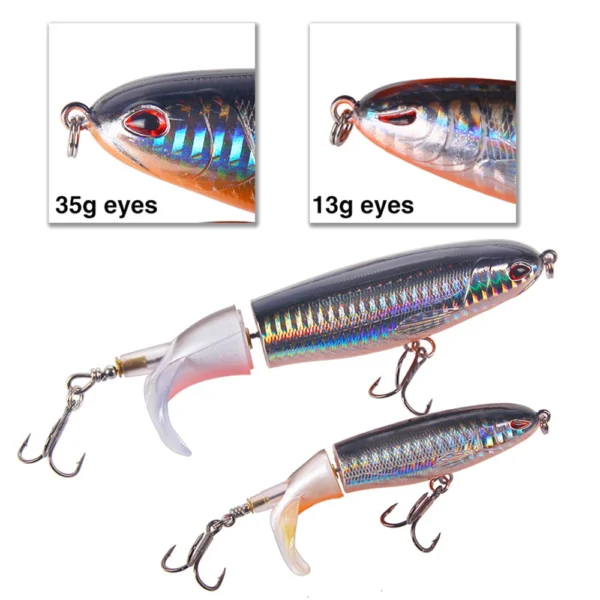 Top water Fishing Lure Whopper Plopper Artificial Bait - Image 5