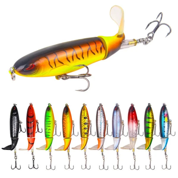 Top water Fishing Lure Whopper Plopper Artificial Bait