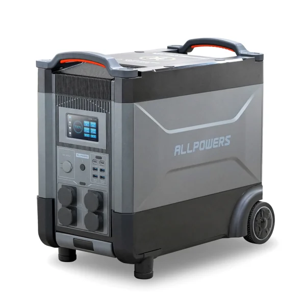 ALLPOWERS R4000 LiFePO4 Battery, 3600Wh Power Station 4000W