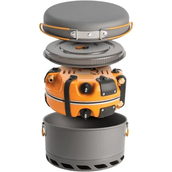 Genesis Basecamp Camping Stove Cooking System with Camping Cookware