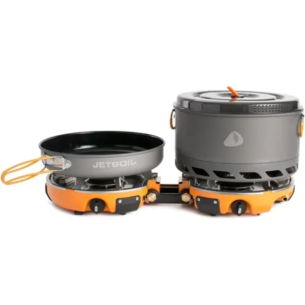 Genesis Basecamp Camping Stove Cooking System with Camping Cookware