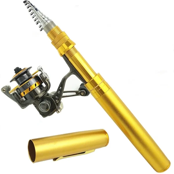 Pen Shape Pocket Telescopic Rod and Reel Combo