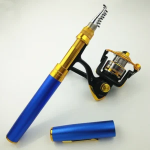 Pen Shape Pocket Telescopic Rod and Reel Combo