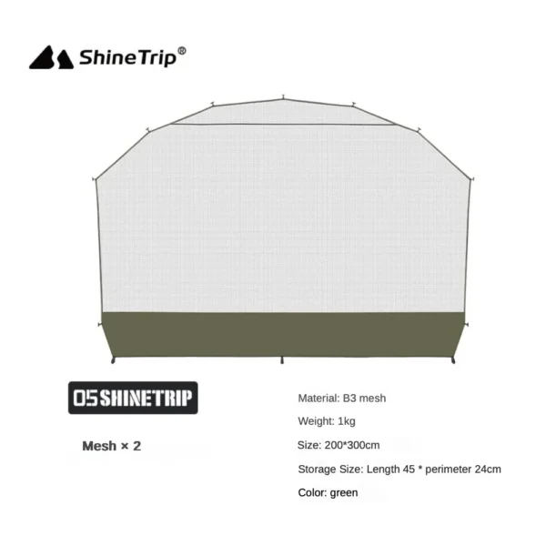 Shine Trips' Camping Dome Tents 8-10 Persons