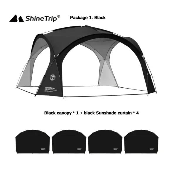 Shine Trips' Camping Dome Tents 8-10 Persons