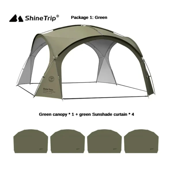 Shine Trips' Camping Dome Tents 8-10 Persons