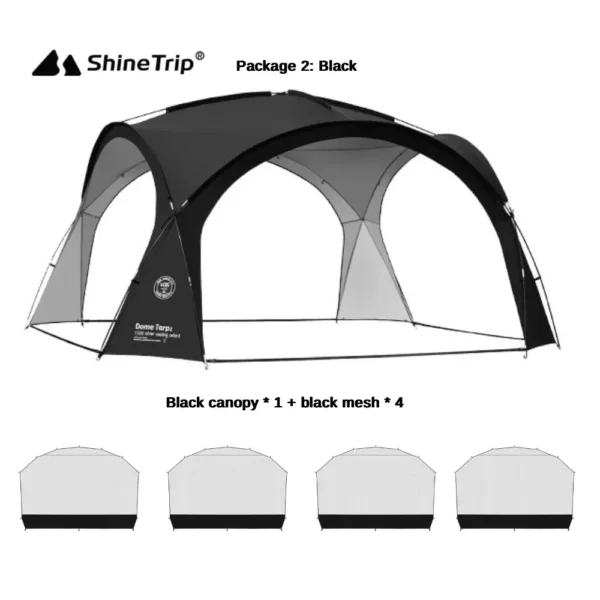 Shine Trips' Camping Dome Tents 8-10 Persons