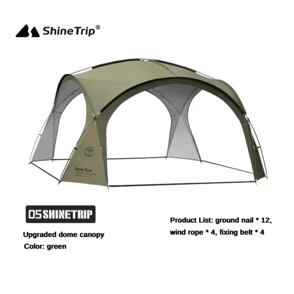 Shine Trips' Camping Dome Tents 8-10 Persons