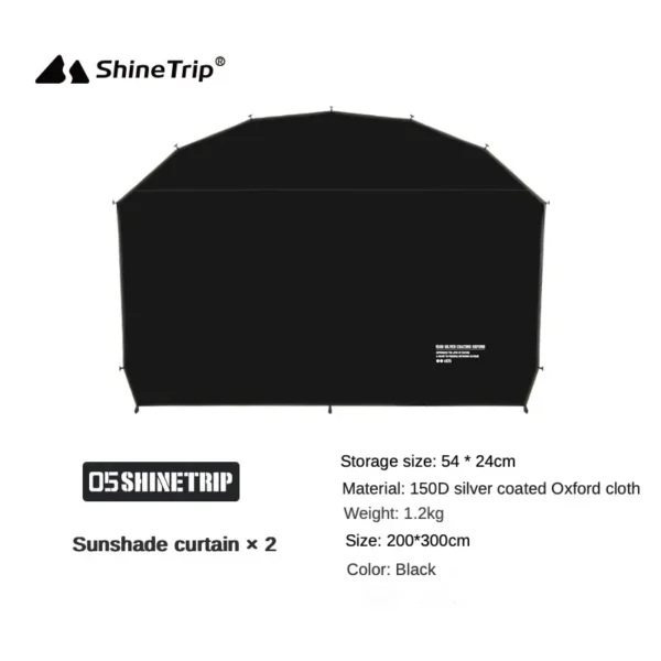 Shine Trips' Camping Dome Tents 8-10 Persons