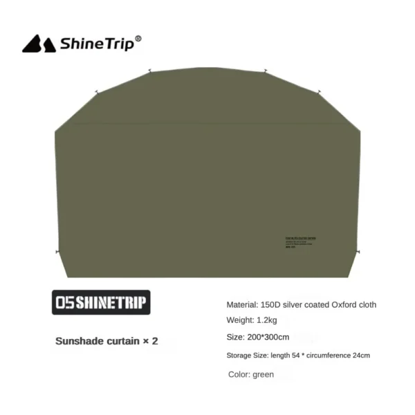 Shine Trips' Camping Dome Tents 8-10 Persons