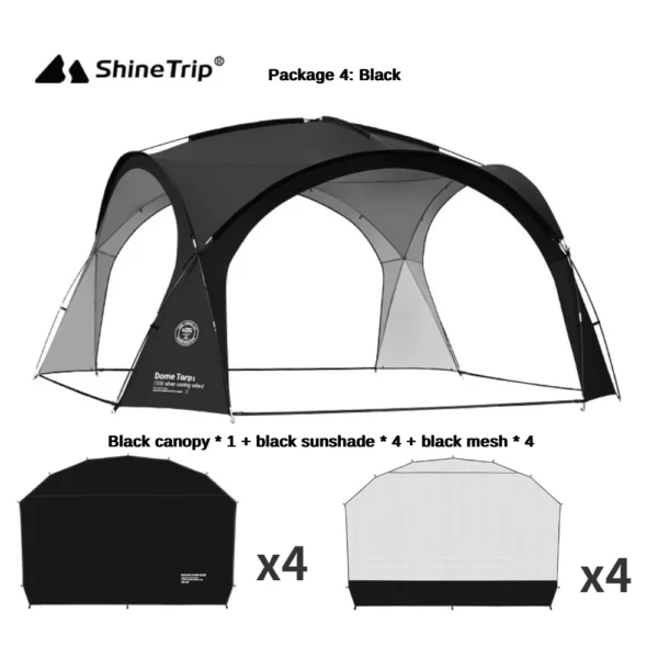 Shine Trips' Camping Dome Tents 8-10 Persons