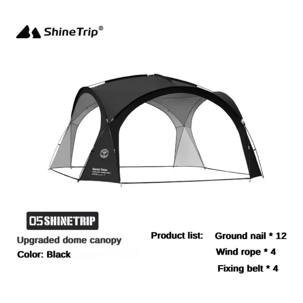 Shine Trips' Camping Dome Tents 8-10 Persons