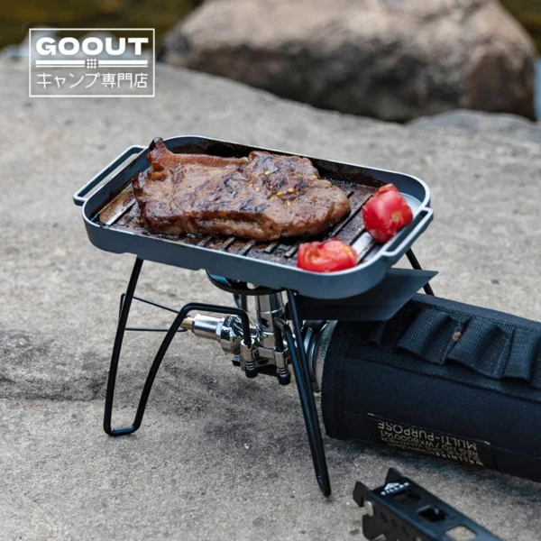 Outdoor Mini Barbecue Grill - Image 3