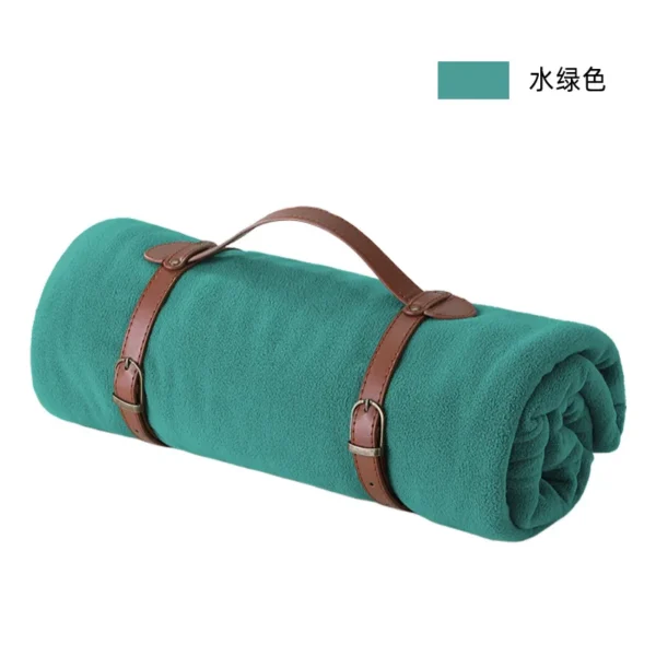 Fiber Yoga Warm Blanket Portable Fleece