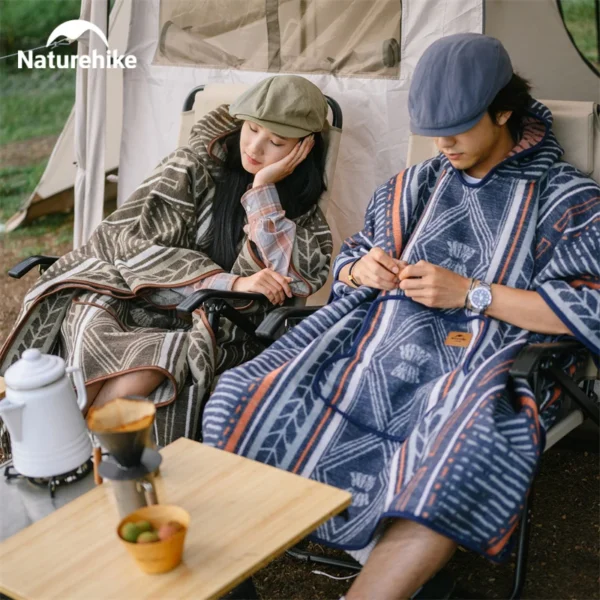 Naturehike Camping Wearable Wool Shawl