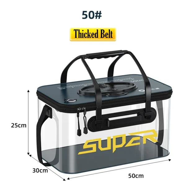 Portable Fishing Bucket Live Fish Box - Image 15