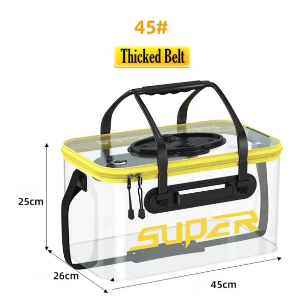 Portable Fishing Bucket Live Fish Box - Image 16