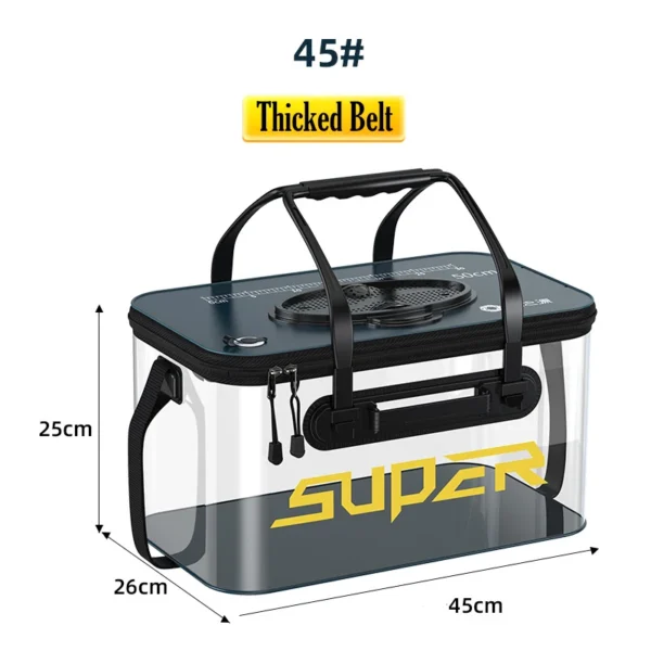 Portable Fishing Bucket Live Fish Box - Image 14