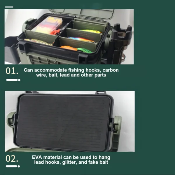 Thickened Large Capacity Multi Layer Tackle Box - Image 5