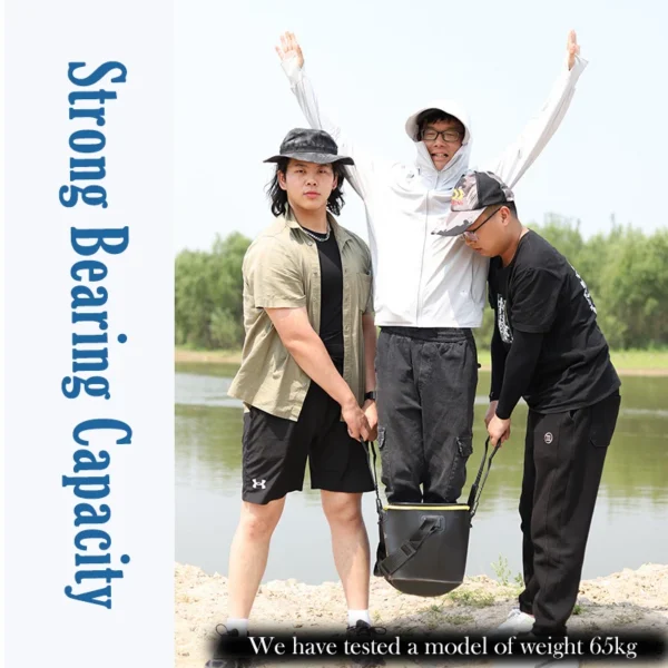 Portable Fishing Bucket Live Fish Box - Image 7