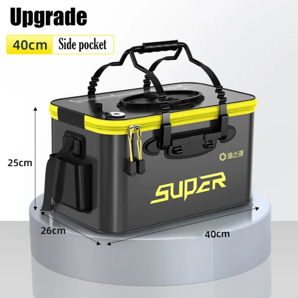 Portable Fishing Bucket Live Fish Box - Image 8