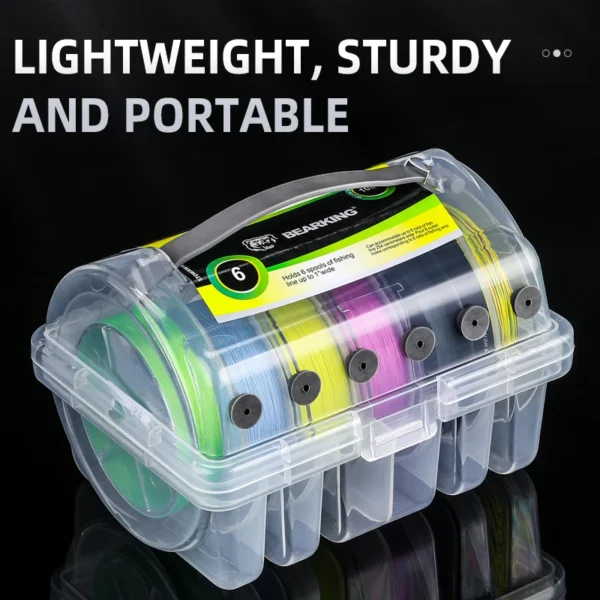 BEARKING Fishing Line Storage Winder 6 Compartments - Image 3