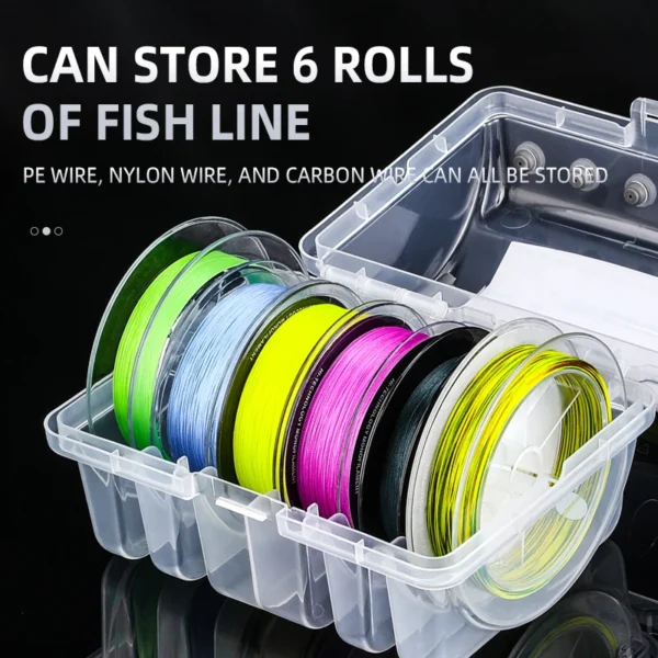 BEARKING Fishing Line Storage Winder 6 Compartments - Image 4